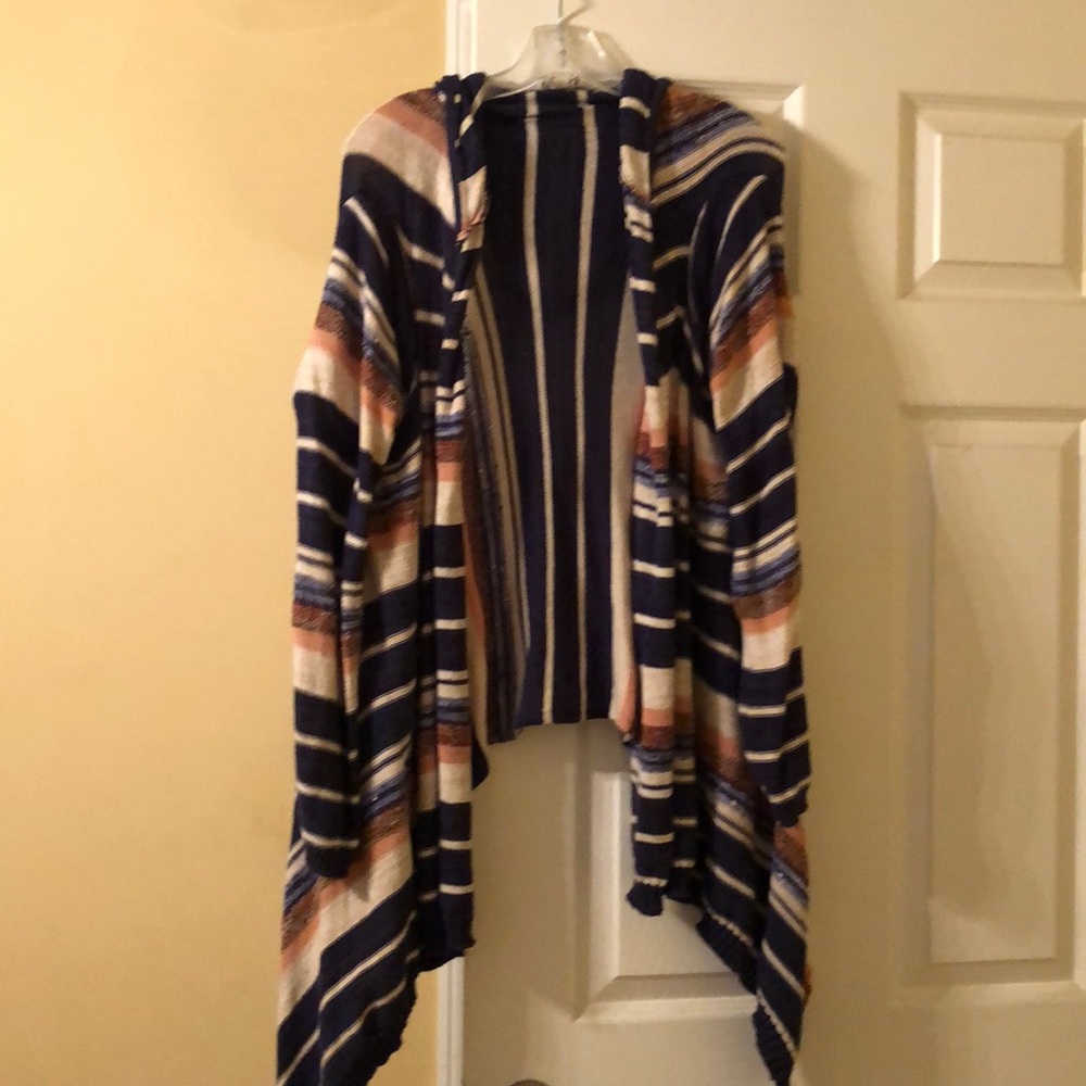 American Rag hooded cardigan sweater size 0x
